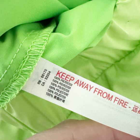 FREE PEOPLE Movement Run For It Layered Running Shorts Neon Lime Green XS - Picture 6 of 6